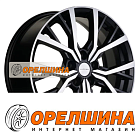 7x18  5x110  ET50  63,3  Khomen Wheels  KHW1806 (CS35/CS35 Plus)  Black-FP