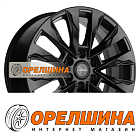 8x20  6x139,7  ET60  95,1  Khomen Wheels  KHW2010 (LC 300)  Black matt