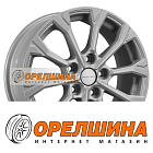6,5x16  5x114,3  ET50  66,1  Khomen Wheels  KHW1605 (Renault/Nissan)  F-Silver