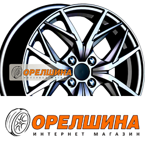 6,5x16  4x98  ET35  58,5  Скад  Асти (КЛ377)  Графит
