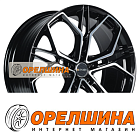 8x18  5x112  ET45  66,6  INCH  FA8534  Gloss Black Machined Face