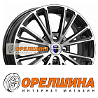 6x16  4x114,3  ET40  67,1  K&K  Меандр (КС879)  Алмаз черный SK