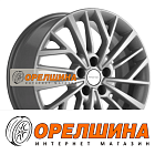 7x17  5x110  ET46  63,3  Khomen Wheels  KHW1717 (Changan CS35/CS35 Pro)  F-Silver