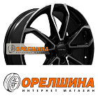7x18  5x114,3  ET35  60,1  Khomen Wheels  KHW1816 (Changan/Geely/Lexus/Suzuki/Toyota)  Black-FP