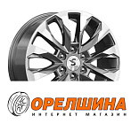 8x20  6x139,7  ET38  67,1  Premium  КР007 Pajero Sport  GlossGrapfp (shin)