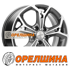 7x17  5x110  ET46  63,3  Khomen Wheels  KHW1702 (Changan CS35/CS35 Pro)  Gray-FP