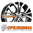 6,5x16  5x114,3  ET45  67,1  K&K  КС736  Алмаз черный