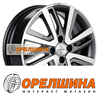 6x16  4x100  ET50  60,1  Khomen Wheels  KHW1609 (Vesta/Largus)  Gray-FP