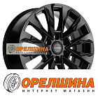 8x20  6x139,7  ET25  106,1  Khomen Wheels  KHW2010 (LC Prado)  Black