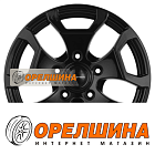 6,5x17  5x139,7  ET35  98,5  Khomen Wheels  KHW1725 (Niva 4x4)  Black