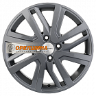 6x16  4x100  ET50  60,1  Khomen Wheels  KHW1609 (Vesta/Largus)  Gray