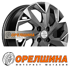 6x15  4x98  ET35  58,6  Khomen Wheels  KHW1508 (Lada Granta)  Gray-FP
