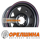 8x17  6x139,7  ET25  110  Off-Road Wheels  Тойота Ниссан (треуг. мелкий)  Черный