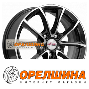 6,5x16  5x114,3  ET50  66,1  iFree  Джет (КС914)  Блэк Джек