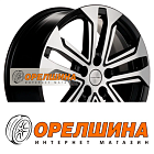 7x18  5x114,3  ET37  66,5  Khomen Wheels  KHW1803 (Dargo/Jolion)  Black-FP
