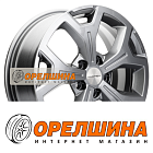 6,5x17  5x112  ET50  66,6  Khomen Wheels  KHW1710(2) (Mercedes Vito)  Gray