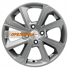 6x15  4x100  ET46  54,1  Khomen Wheels  KHW1501 (Rio/Solaris)  Gray