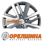 6x16  4x100  ET37  60,1  Khomen Wheels  KHW1609 (Stepway)  Gray-FP