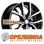 7x18  5x114,3  ET37  66,5  Khomen Wheels  KHW1806 (Dargo/Jolion)  Black-FP