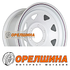 8x16  6x139,7  ET10  110  Off-Road Wheels  Тойота Ниссан (треуг. мелкий)  Белый