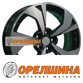 7x17  5x108  ET40  54,1  Khomen Wheels  KHW1724 (Jac/Москвич 3)  Black-FP