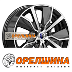 6,5x16  5x105  ET38  56,6  K&K  Гамбит (КС961)  Алмаз черный