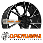 8,5x19  5x112  ET25  66,6  PDW  5407  Gloss Black Machine Face
