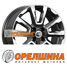 6,5x16  4x100  ET50  60,1  K&K  КС1026  Алмаз черный