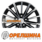 6,5x16  5x112  ET39,5  66,6  Khomen Wheels  KHW1611 (Actyon)  Black-FP