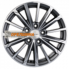 6,5x16  5x114,3  ET45  60,1  Khomen Wheels  KHW1610 (Toyota/Suzuki)  Gray-FP