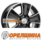 6,5x16  5x114,3  ET43  67,1  Khomen Wheels  KHW1601 (Huyndai/Kia)  Black-FP