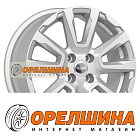 6,5x16  4x100  ET45  60,1  K&K  КС1026  Сильвер