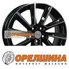 6x16  5x100  ET40  54,1  Khomen Wheels  KHW1604 (Prius)  Black-FP