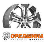 7,5x19  5x108  ET46  63,35  Premium  КР015 Geely Tugella  GlossGrapfp (shin)