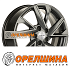 7x17  5x114,3  ET45  67,1  Khomen Wheels  KHW1714 (CX-5/i40/X-Trail)  Gray