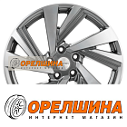 7,5x18  5x114,3  ET45  66,1  Khomen Wheels  KHW1801 (Teana/X-trail)  Gray-FP