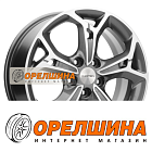 7x17  5x114,3  ET37  66,5  Khomen Wheels  KHW1702 (Jolion)  Gray-FP