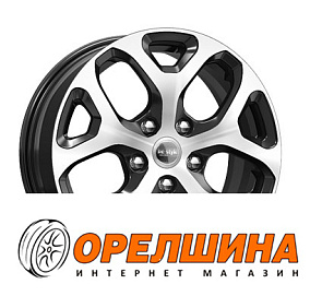 6,5x16  5x114,3  ET50  66,1  iFree  Kaptur КС869  BFP (shin)