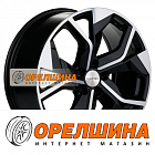 8,5x20  5x112  ET33  66,6  Khomen Wheels  KHW2006 (Audi/VW)  Black-FP