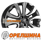 7x17  4x100  ET43  60,15  K&K  Протон (X-Ray Cross) (КС769)  Алмаз антрацит