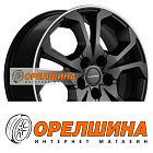 6,5x17  5x108  ET33  60,1  Khomen Wheels  KHW1711 (Chery/Exeed)  Black