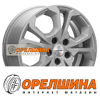 6,5x17  5x114,3  ET50  64,1  Khomen Wheels  KHW1711 (Haval/Honda)  F-Silver