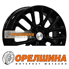 6x15  4x100  ET37  60,1  Khomen Wheels  KHW1506 (Xray)  Black