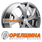 6,5x17  5x108  ET33  60,1  Khomen Wheels  KHW1710 (Chery Tiggo/Tiggo 7 Pro)  Gray