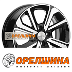 6x15  4x98  ET36  58,6  Khomen Wheels  KHW1501 (Lada Granta)  Black-FP