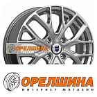 6x16  4x100  ET50  60,1  K&K  Лилиом-оригинал (КС891)  Дарк платинум