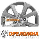 6x15  4x100  ET37  60,1  Khomen Wheels  KHW1501 (XRay)  F-Silver