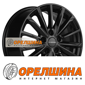 6,5x16  5x110  ET45  67,1  Khomen Wheels  KHW1611 (DFM 580)  Black
