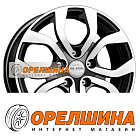 6,5x16  5x114,3  ET50  66,1  K&K  КС704  Алмаз черный