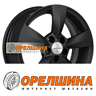 6x15  5x100  ET38  57,1  Khomen Wheels  KHW1504 (Rapid)  Black matt